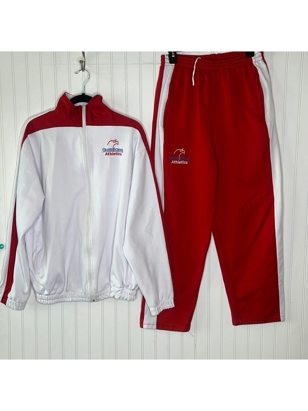 - Two Piece Vintage Track Suit Size Medium